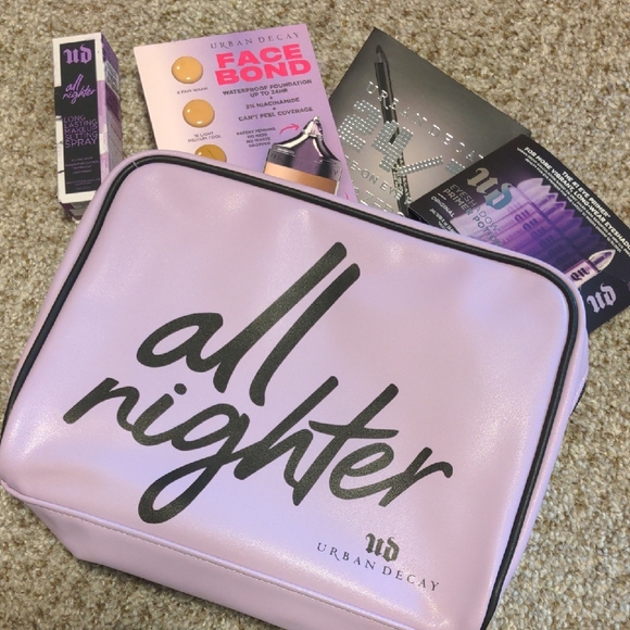 Urban Decay Other - New! Urban Decay All Nighter Makeup Bag Set